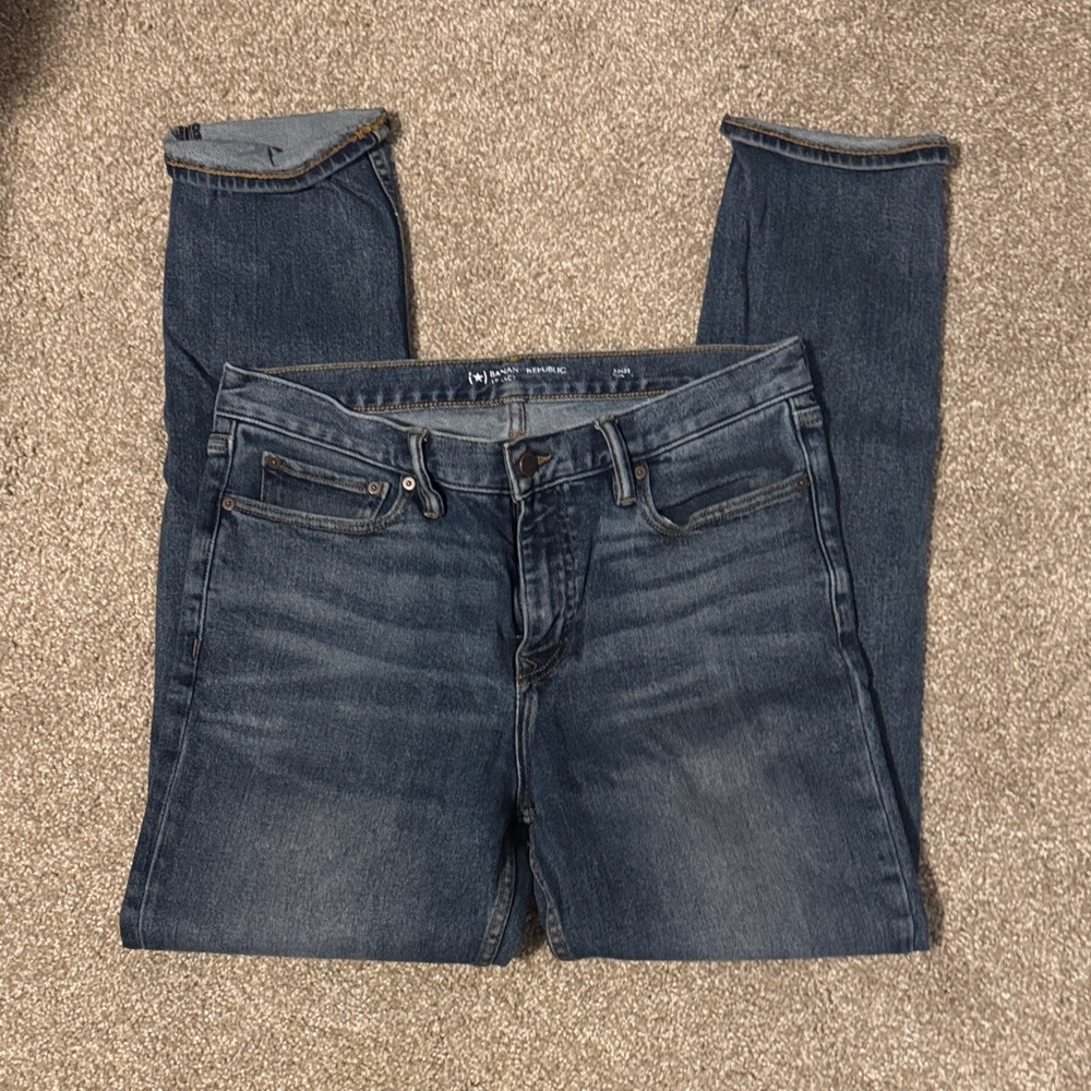 Banana Republic Dark Blue Skinny Jeans